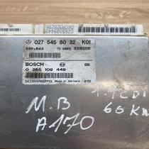 0275456032 0265109449  ESP (stability system) control unit Mercedes-Benz A W168