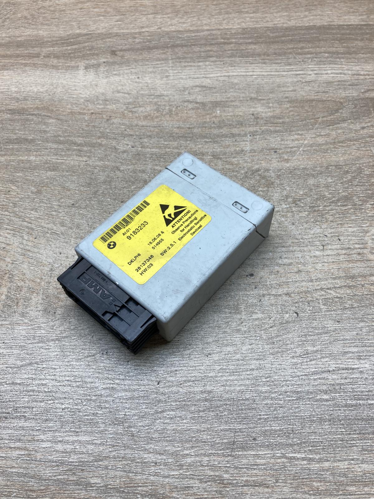9183233 514955  Center console control module BMW 5 E60 E61