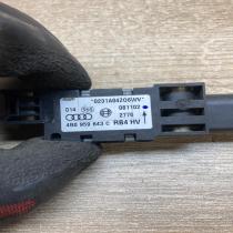 4B0959643C   Airbag deployment crash/impact sensor Audi A6 S6 C5 4B