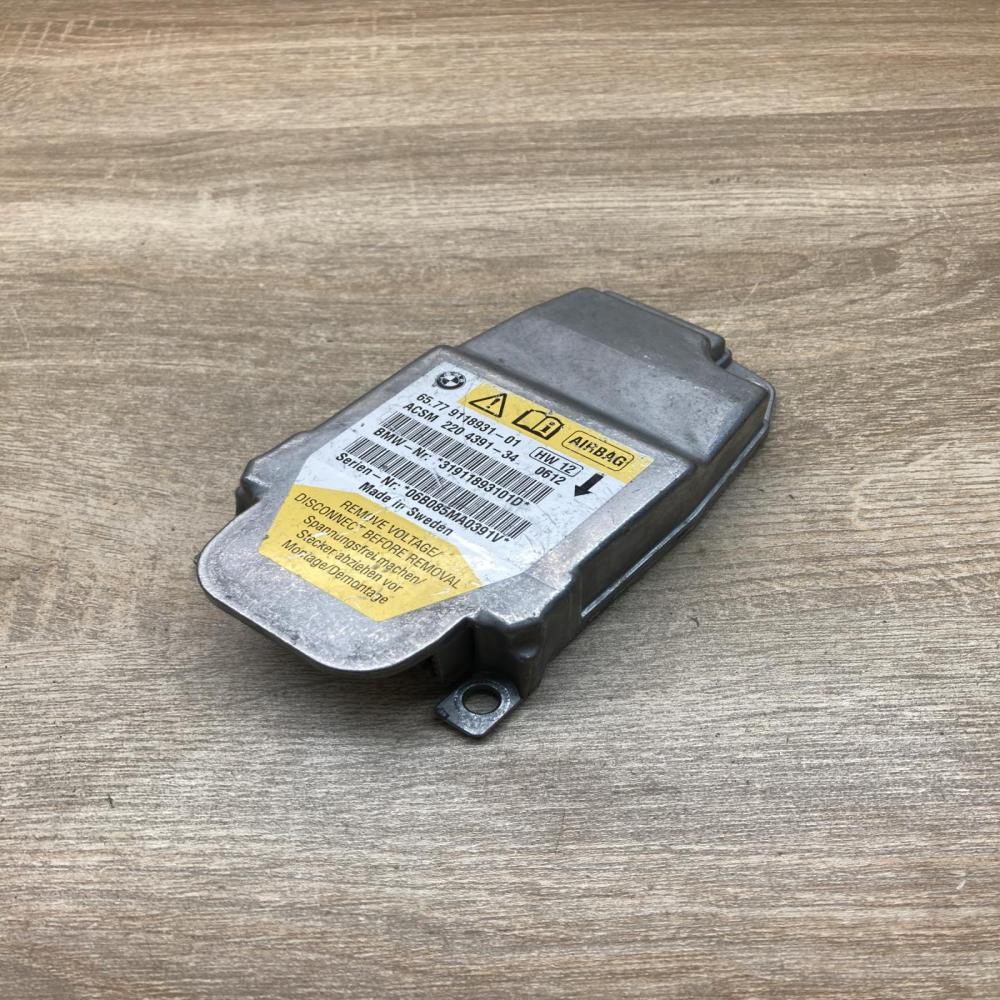 9118931 2204391 34  Airbag control unit/module BMW 5 E60 E61
