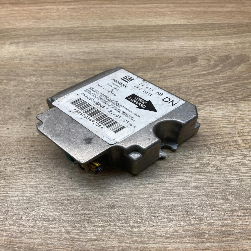 24416705 5WK42979 DN Airbag control unit/module Opel Astra G