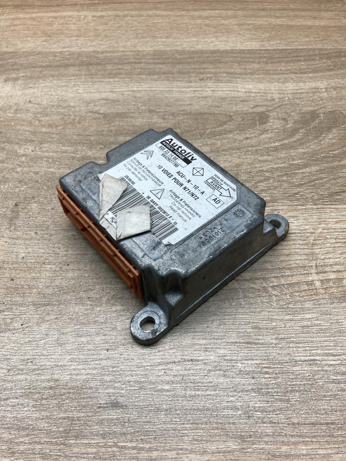 9642927780 600237400  Airbag control unit/module Citroen Xsara