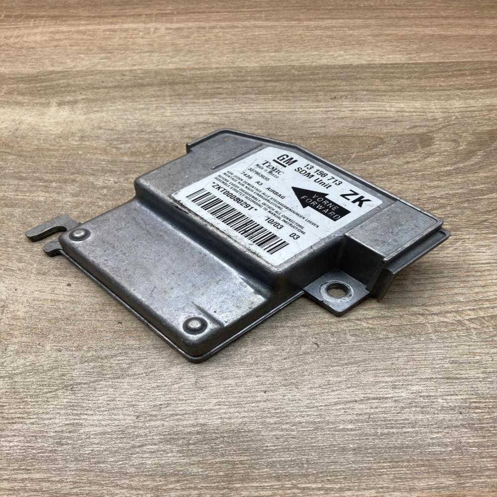 13158713 327963935 ZK Airbag control unit/module Opel Meriva A