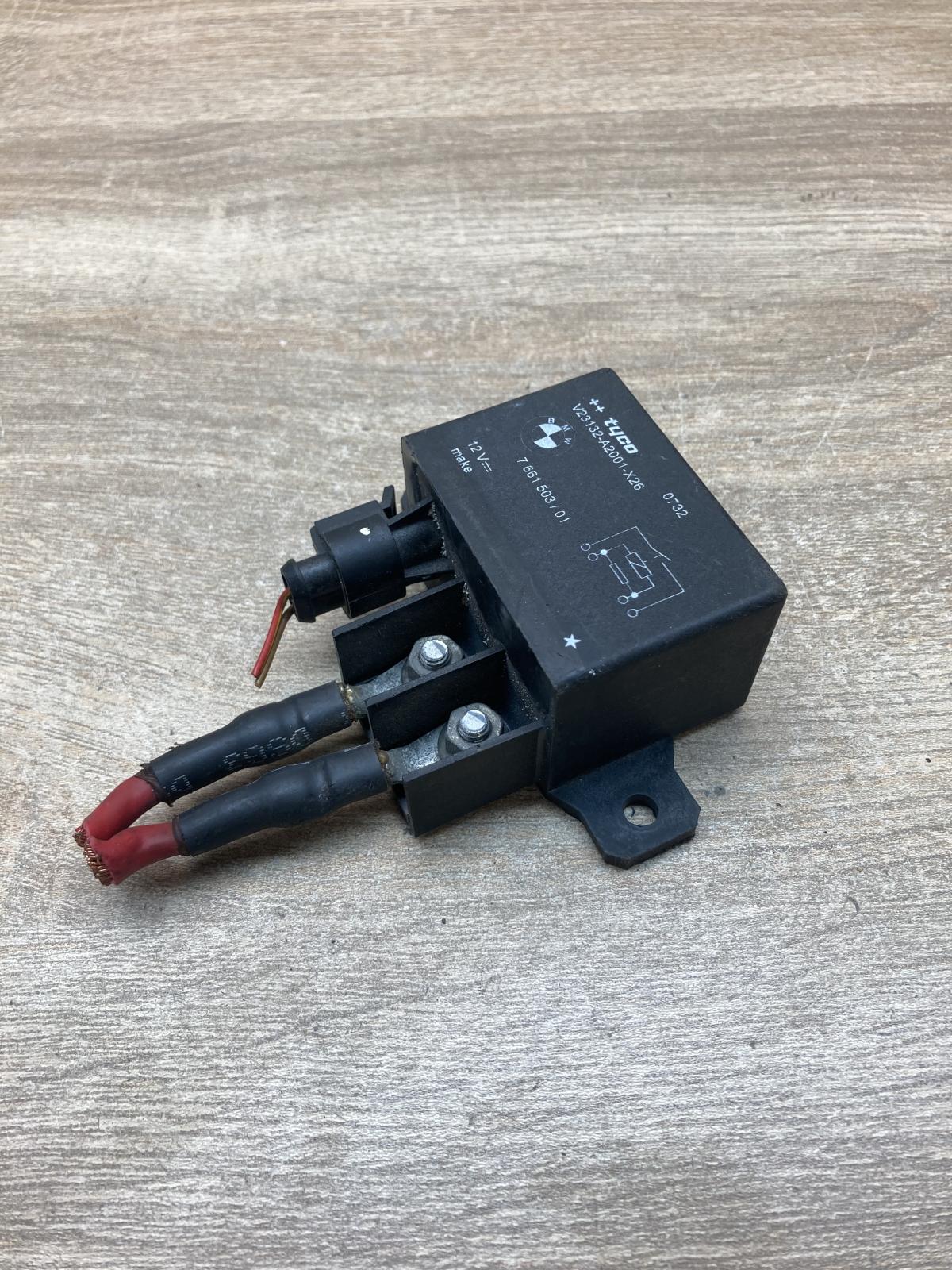 7661503   Glow plug pre-heat relay BMW X5 E70