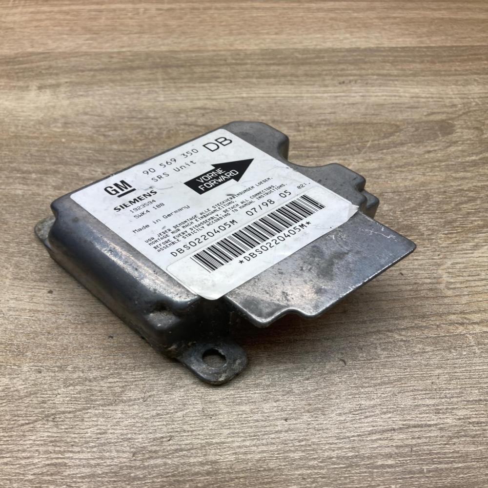 90569350 5WK4188 DB Airbag control unit/module Opel Vectra B