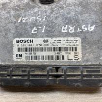 90589736 0281001670  Engine control unit/module ECU Opel Astra G