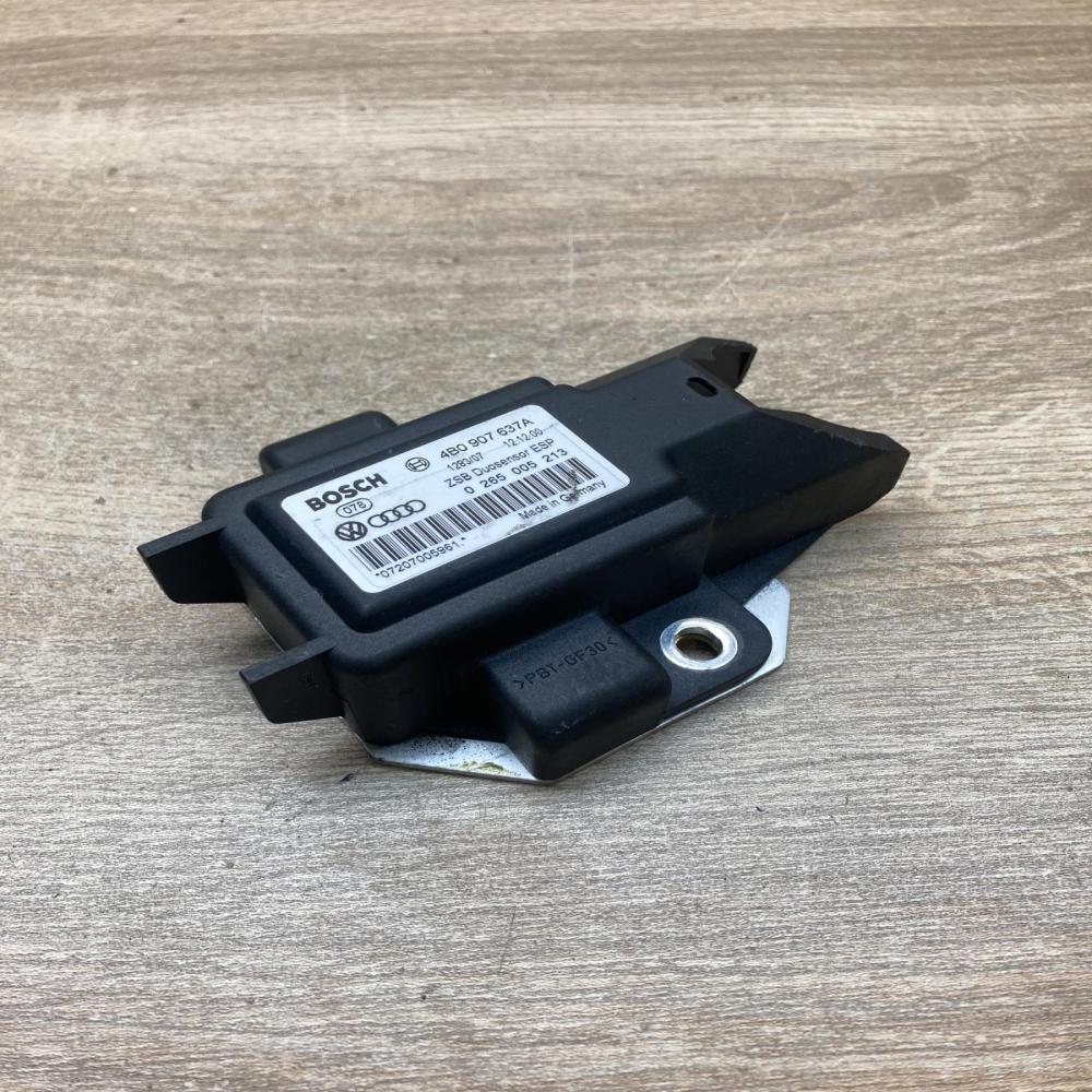 4B0907637A 0265005213  ESP acceleration yaw rate sensor Audi A6 S6 C5 4B