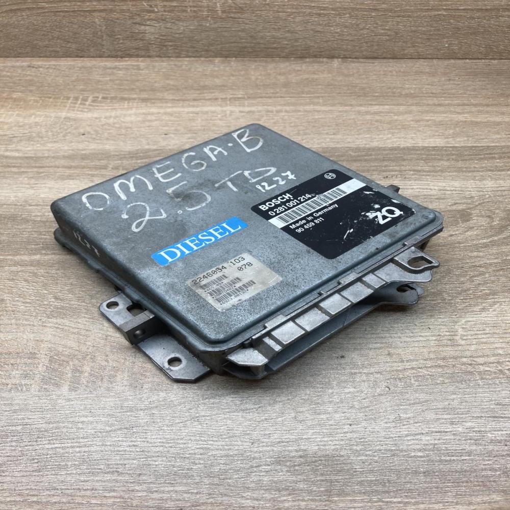 90459811 0281001214 ZQ Engine control unit/module ECU Opel Omega B1