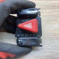 2108201310 501595  Hazard light switch Mercedes-Benz E W210