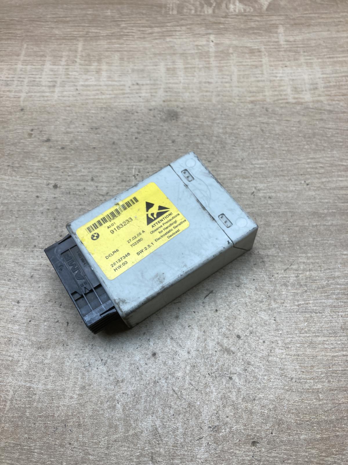 9183233   Center console control module BMW 5 E60 E61