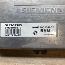 7700731802 S100811102E  Engine control unit/module ECU Renault 19