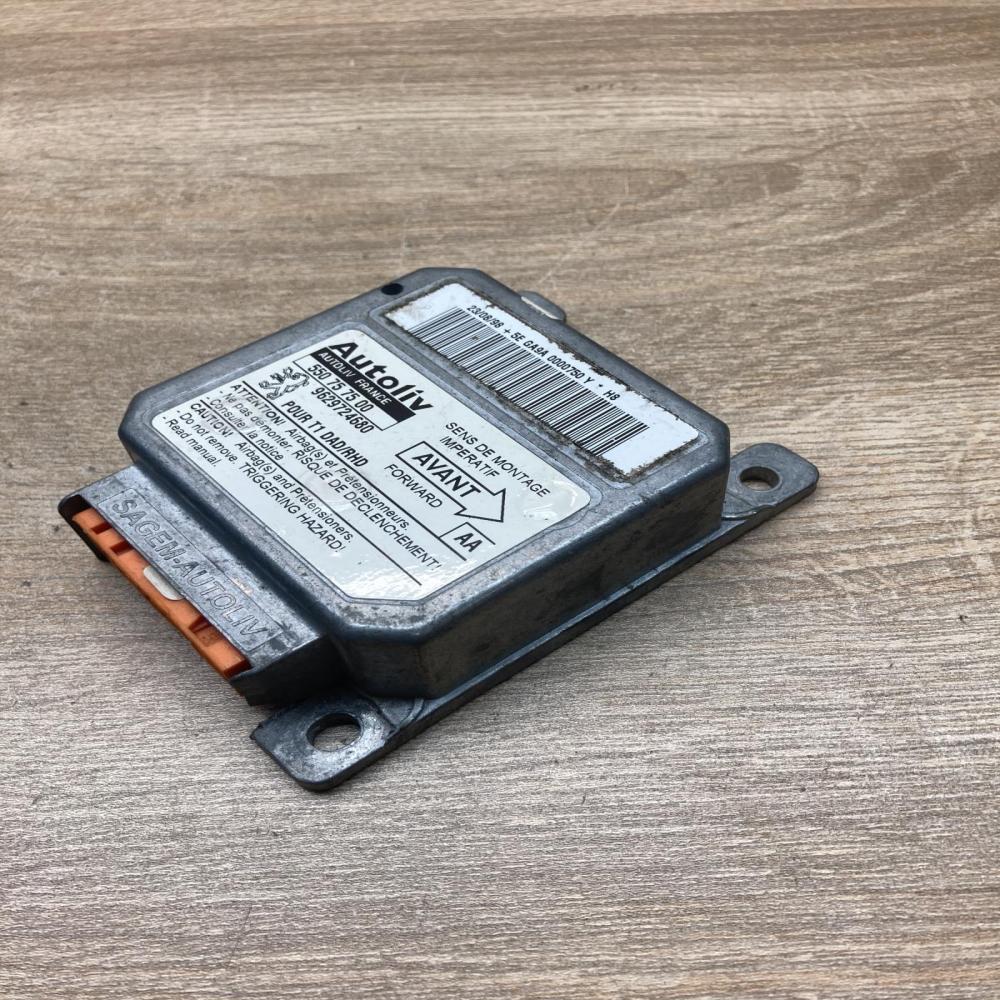 9629724680 550757500  Airbag control unit/module Peugeot 206