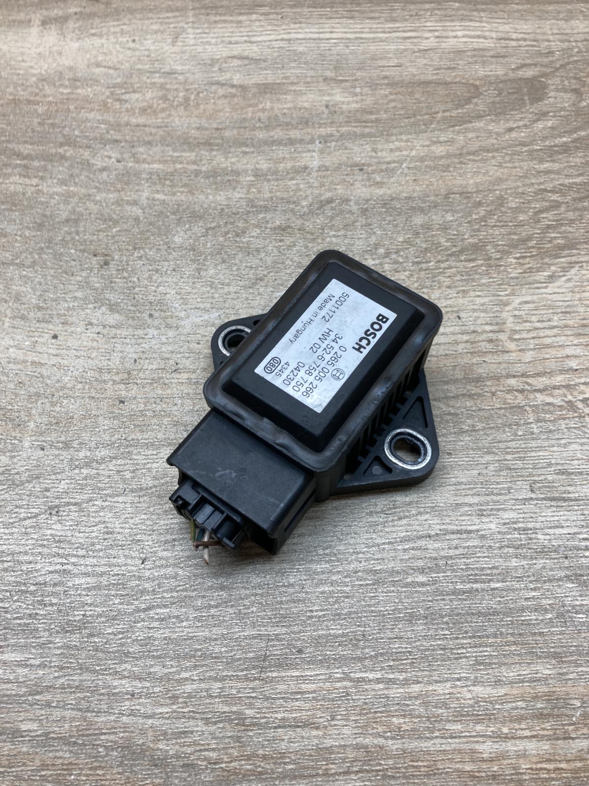 6758750 0265005266  ESP acceleration yaw rate sensor BMW 5 E60 E61