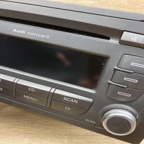 8P0035186AB 7640276380  Radio/CD/DVD/GPS head unit Audi A3 S3 8P