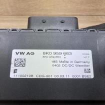 8K0959663   Voltage converter/converter module Audi A4 S4 B8 8K