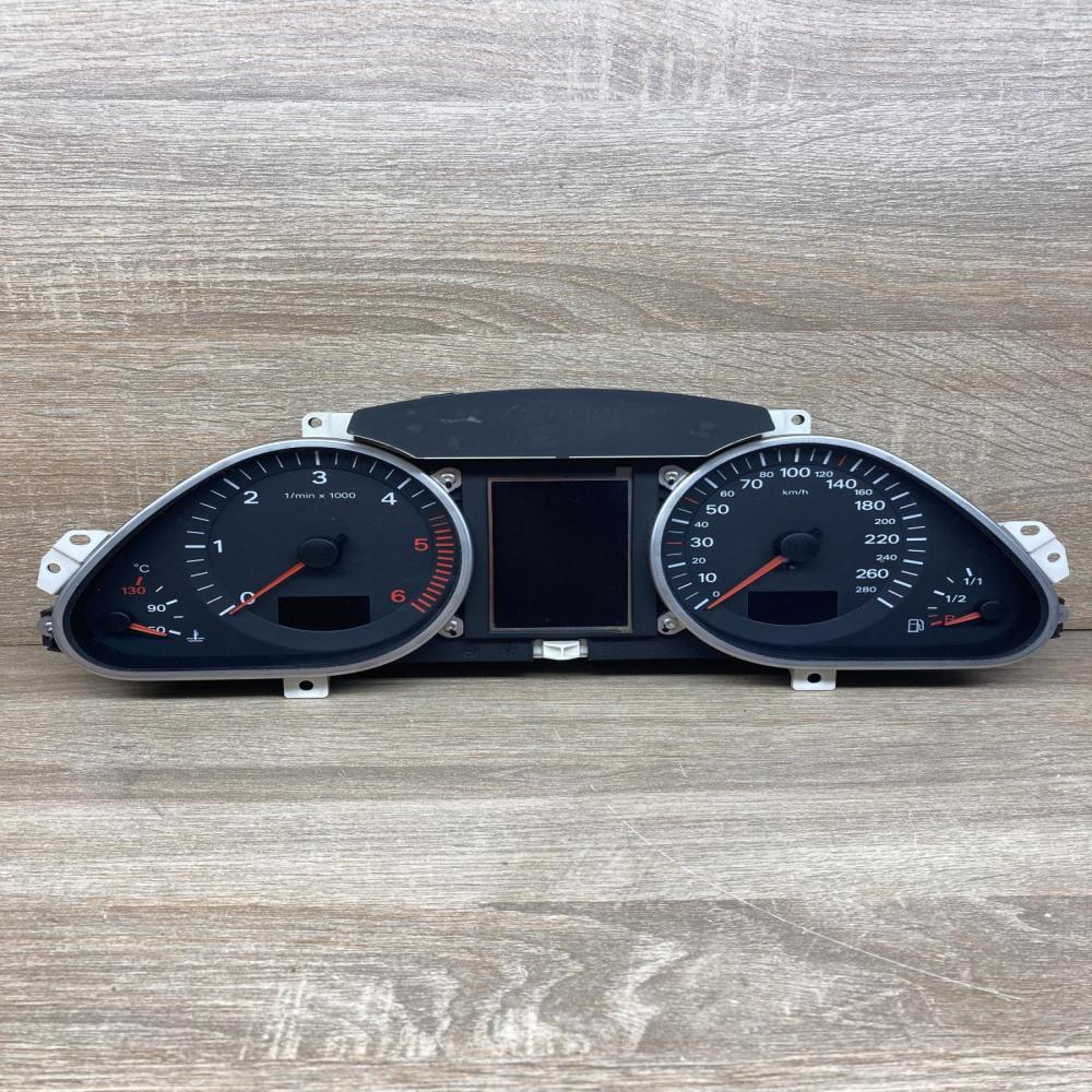 5540007312 5550007301  Speedometer (instrument cluster) Audi A6 S6 C6 4F