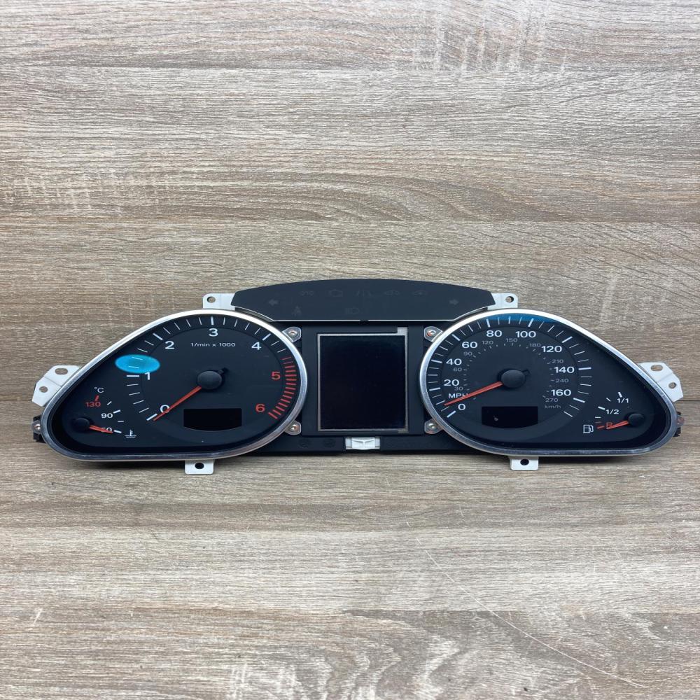 4F0920982T 4F0910930C  Speedometer (instrument cluster) Audi A6 S6 C6 4F