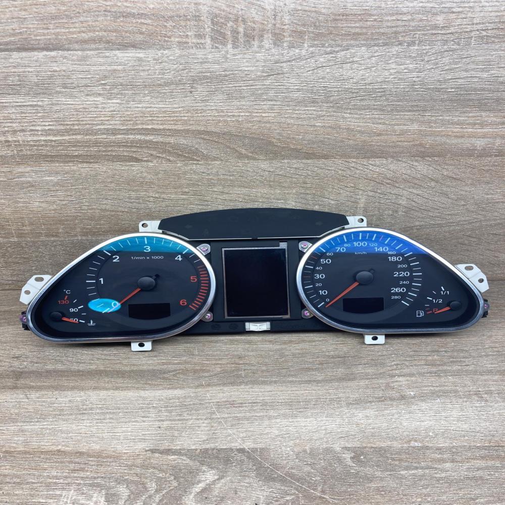 4F0920933J 4F0910930C  Speedometer (instrument cluster) Audi A6 S6 C6 4F
