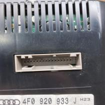 4F0920933J 4F0910930C  Speedometer (instrument cluster) Audi A6 S6 C6 4F