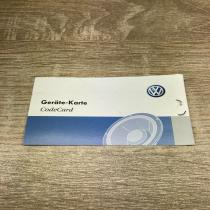 5M0035186B   Radio/CD/DVD/GPS head unit Volkswagen Golf Plus