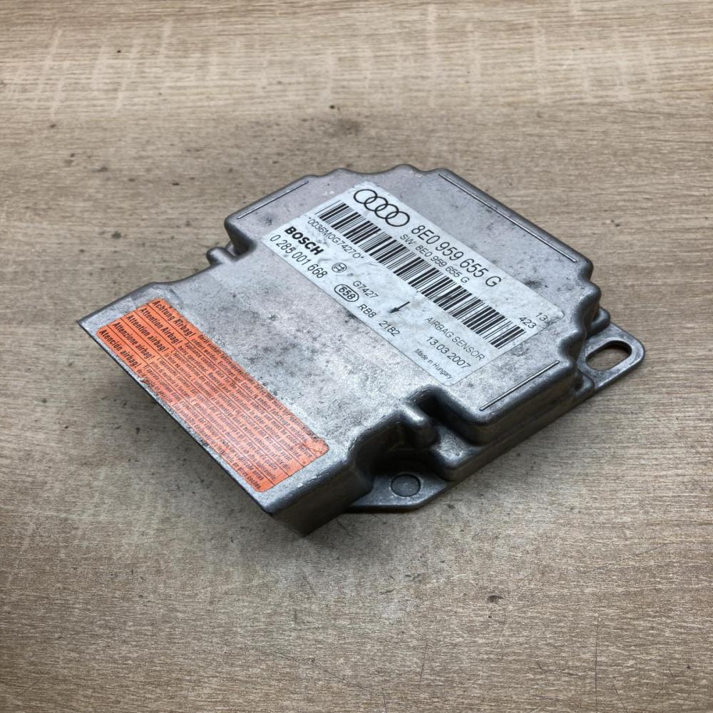 8E0959655G 0285001668  Airbag control unit/module Audi A4 S4 B7 8E 8H