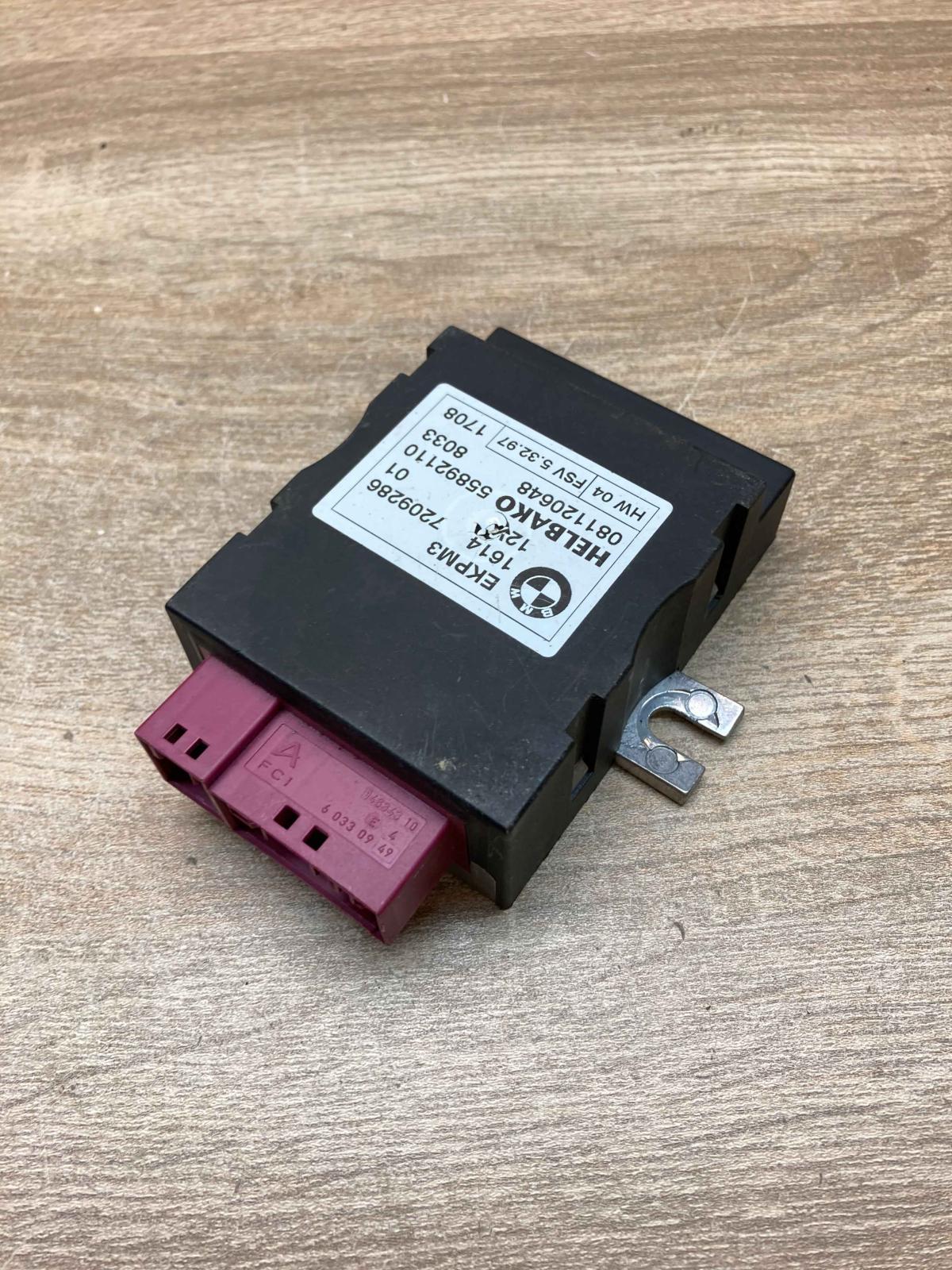 7209286 55892110  Fuel injection pump control unit/module BMW 3 E90 E91