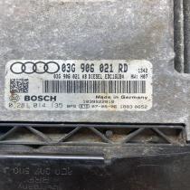 03G906021RD 0281014135  Engine control unit/module ECU Audi A3 S3 8P