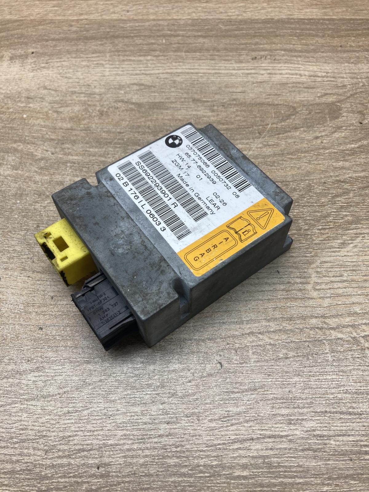 6922939   Airbag control unit/module BMW 7 E65 E66