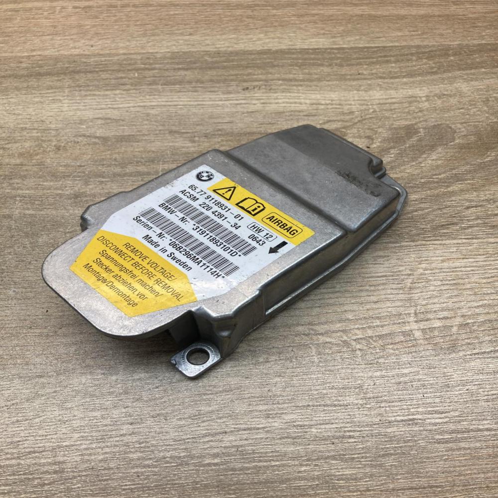9118931 2204391  Airbag control unit/module BMW 5 E60 E61