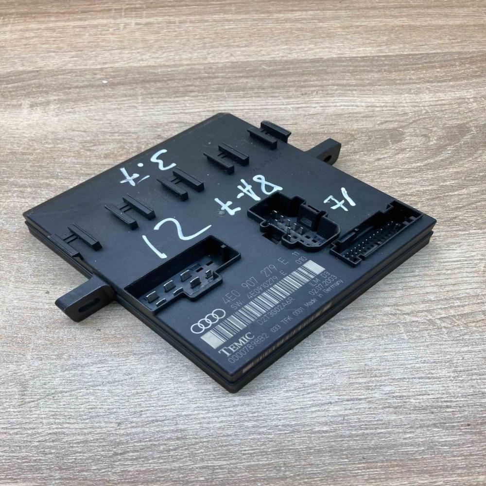 4E0907279E 4E0910279E  Comfort/convenience module Audi A8 S8 D3 4E