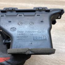 7151201 144821  Dashboard side air vent grill/cover trim BMW 3 E90 E91