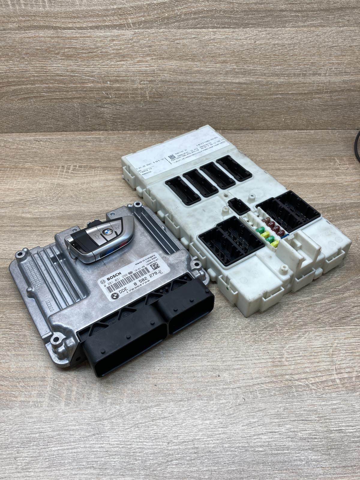 8582279 9381101 0281031299 Engine ECU kit and lock set BMW 3 F30 F35 F31