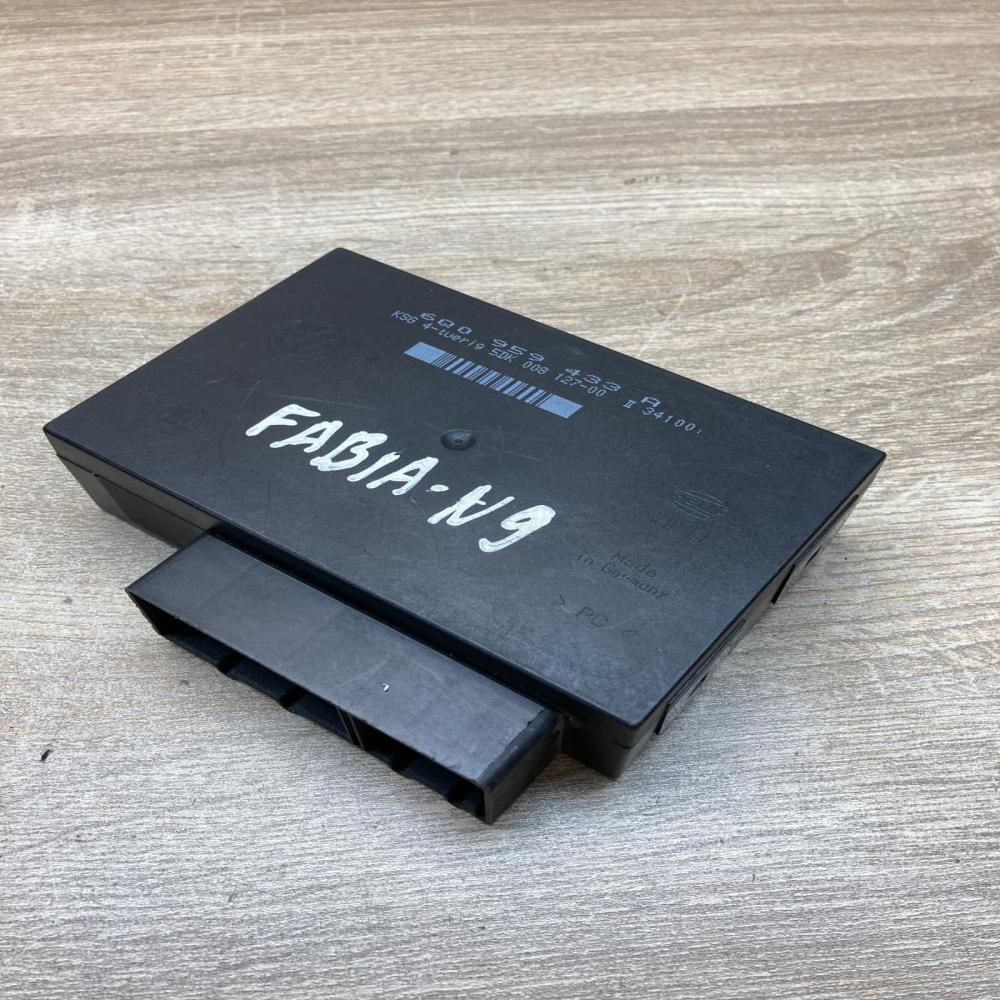 6Q0959433A 5DK008127  Comfort/convenience module Skoda Fabia Mk1 (6Y)