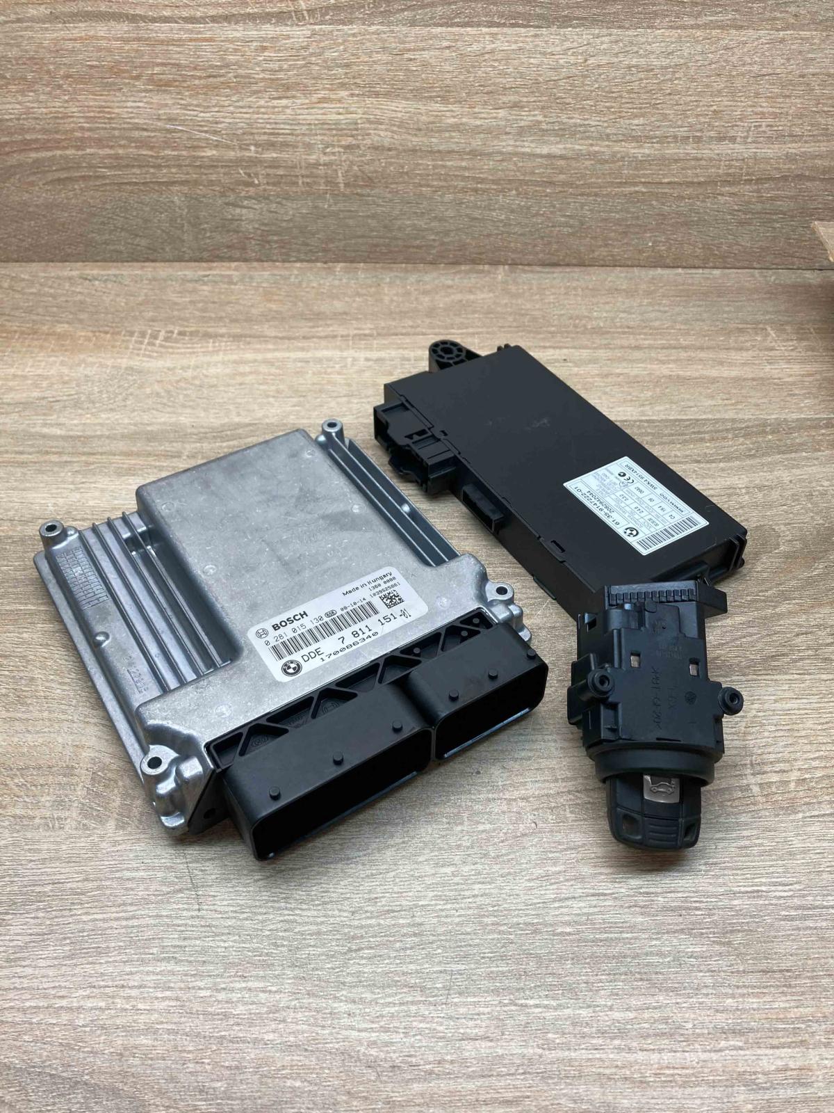 7811151 9147222 6954722 Engine ECU kit and lock set BMW 5 E60 E61