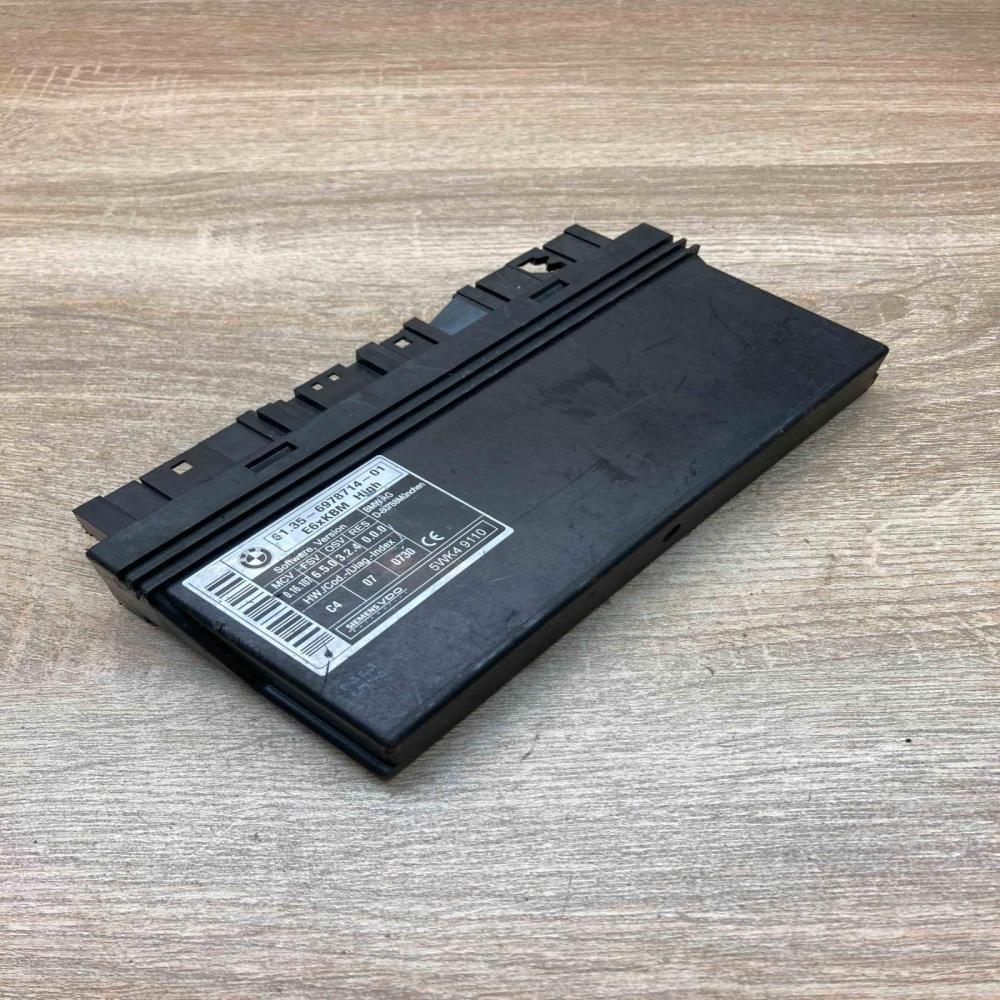 6978714 5WK49110  Central body control module BMW 5 E60 E61