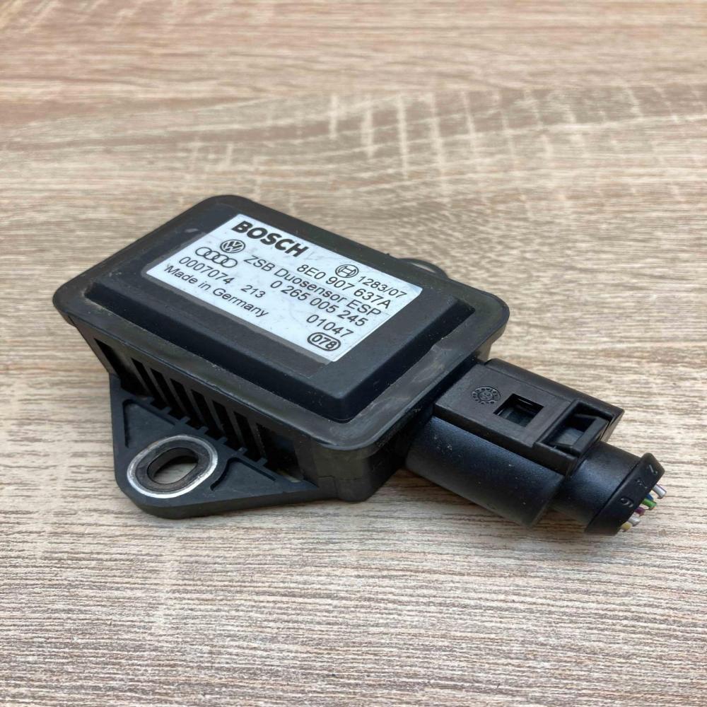 8E0907637A 0265005245 Unit ESP acceleration yaw rate sensor Audi A4 S4 B6 8E 8H