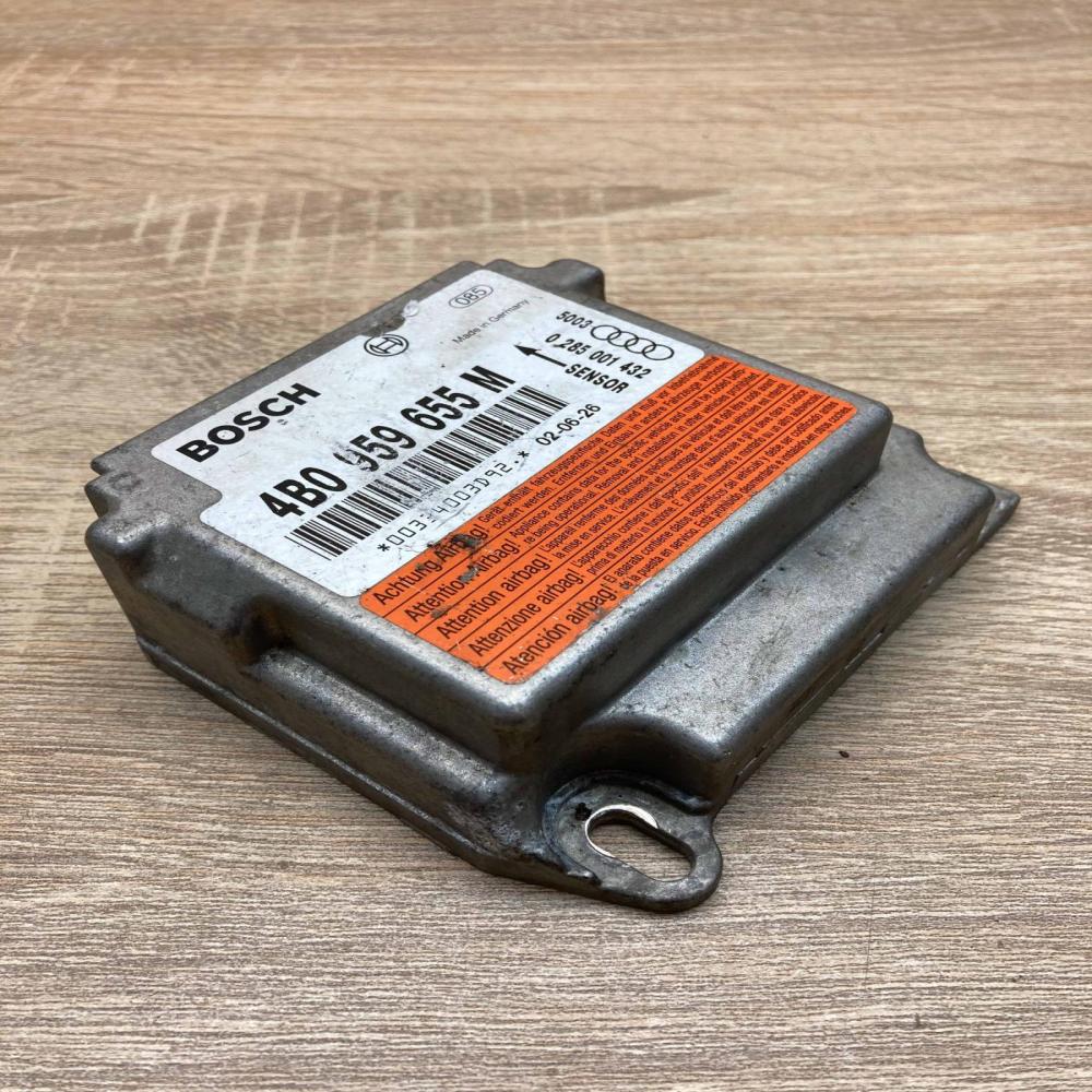 4B0959655M 0285001432  Airbag control unit/module Audi A6 S6 C5 4B