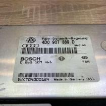 4D0907389D 0265109461  ESP (stability system) control unit Audi A8 S8 D2 4D