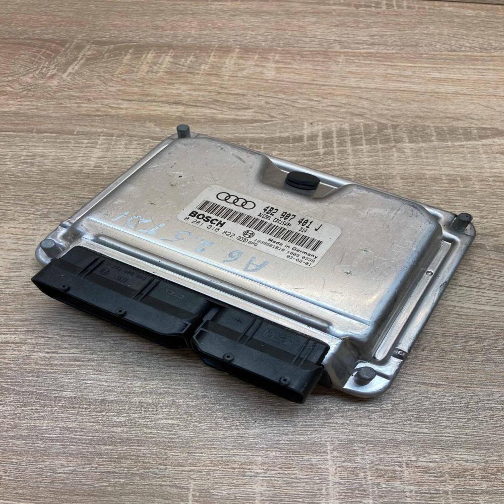4B2907401J 0281010822 Main Engine control unit/module ECU Audi A6 S6 C5 4B