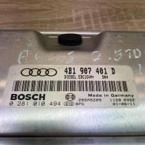 4B1907401D 0281010494  Engine control unit/module ECU Audi A6 S6 C5 4B