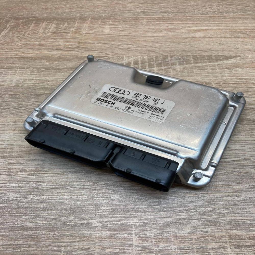 4B2907401J 0281010822  Engine control unit/module ECU Audi A6 S6 C5 4B
