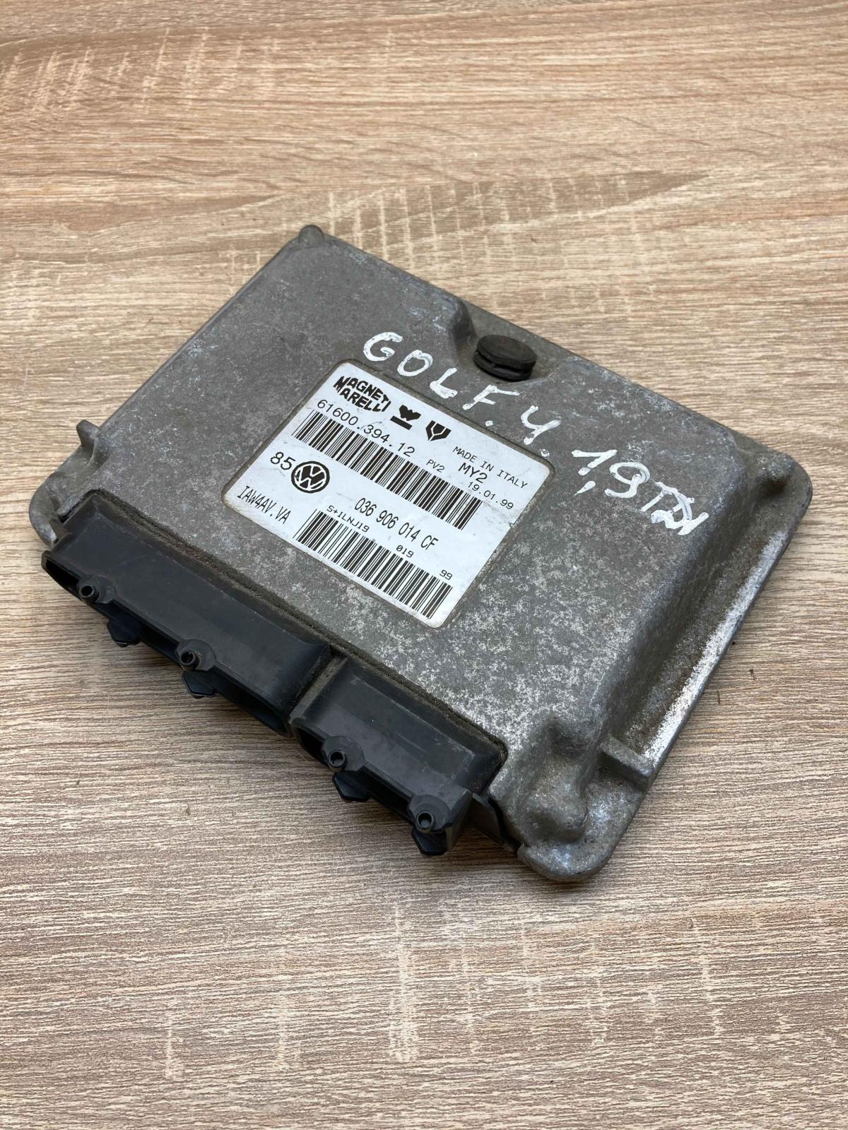 036906014CF 6160039412 85 Engine control unit/module ECU Volkswagen Golf IV
