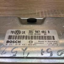 3B1907401B 0281010447 781Q Engine control unit/module ECU Volkswagen PASSAT B5.5