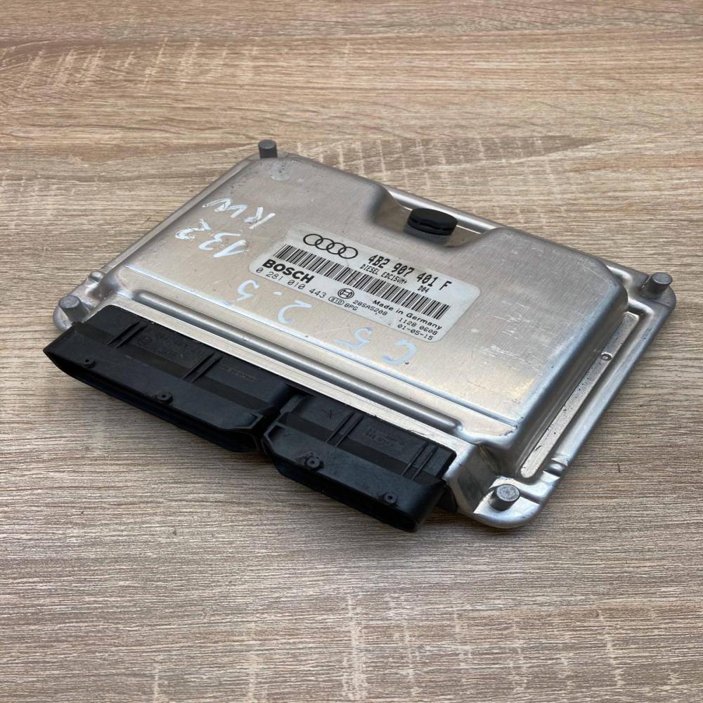 4B2907401F 0281010443  Engine control unit/module ECU Audi A6 S6 C5 4B