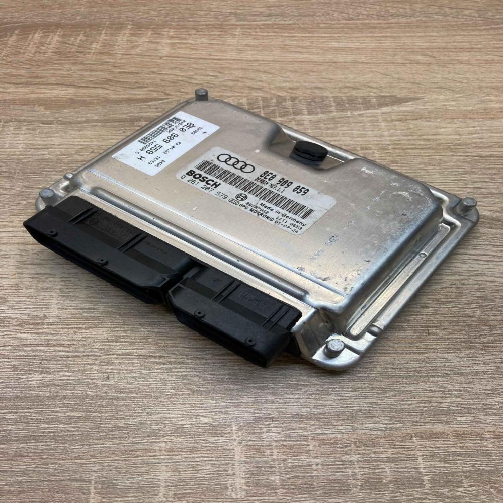 8E0909059 0261207579  Engine control unit/module ECU Audi A4 S4 B6 8E 8H