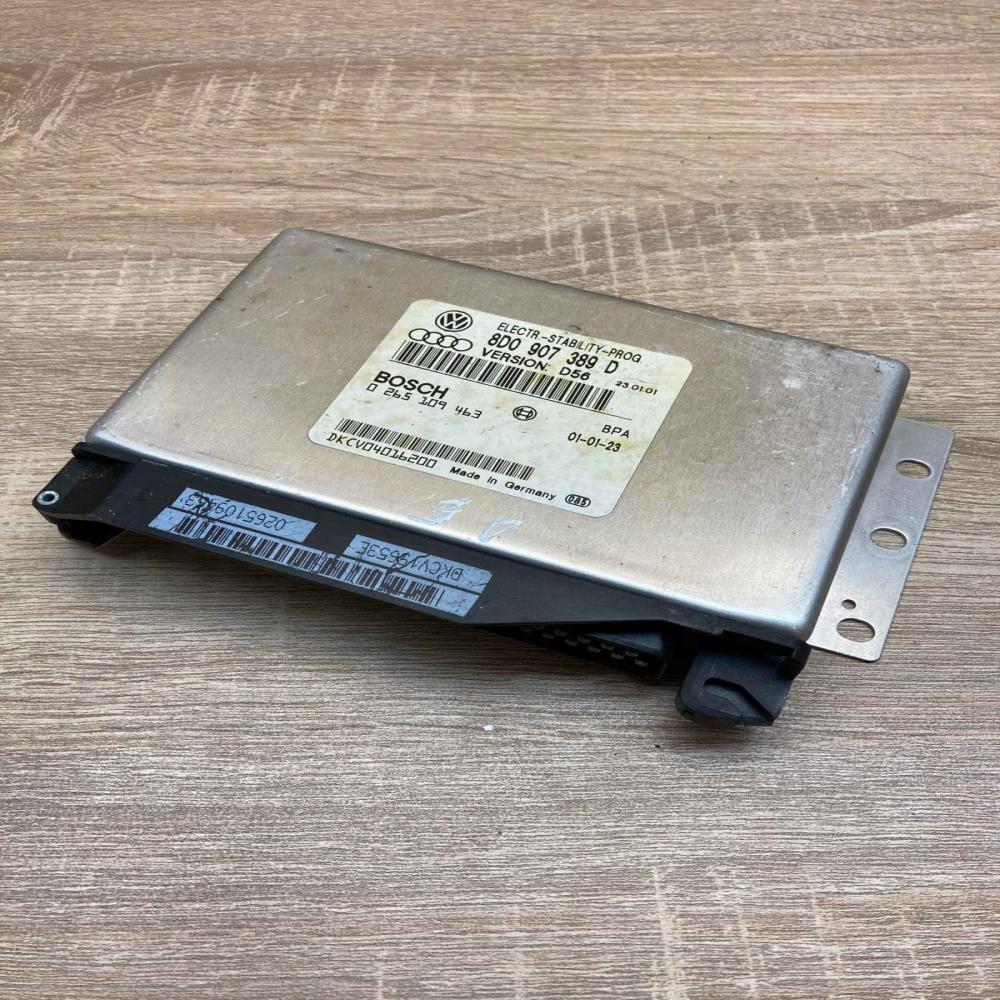 8D0907389D 0265109463 Gear ESP (stability system) control unit Audi A6 S6 C5 4B