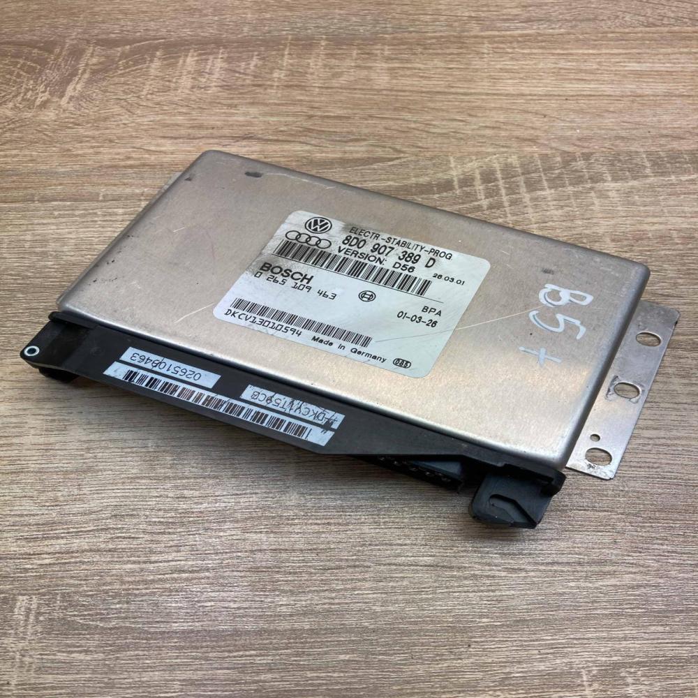 8D0907389D 0265109463 Main ESP (stability system) control unit Volkswagen PASSAT