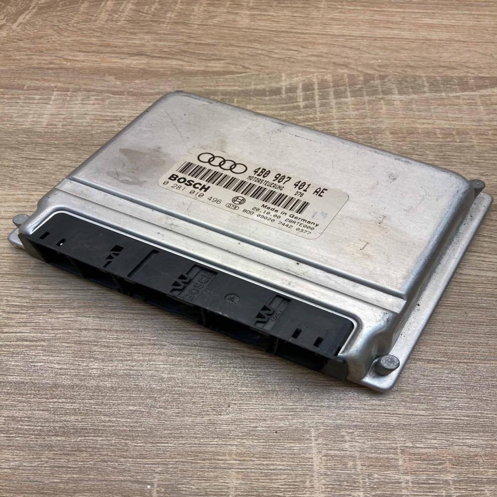 4B0907401AE 0281010496  Engine control unit/module ECU Audi A6 S6 C5 4B