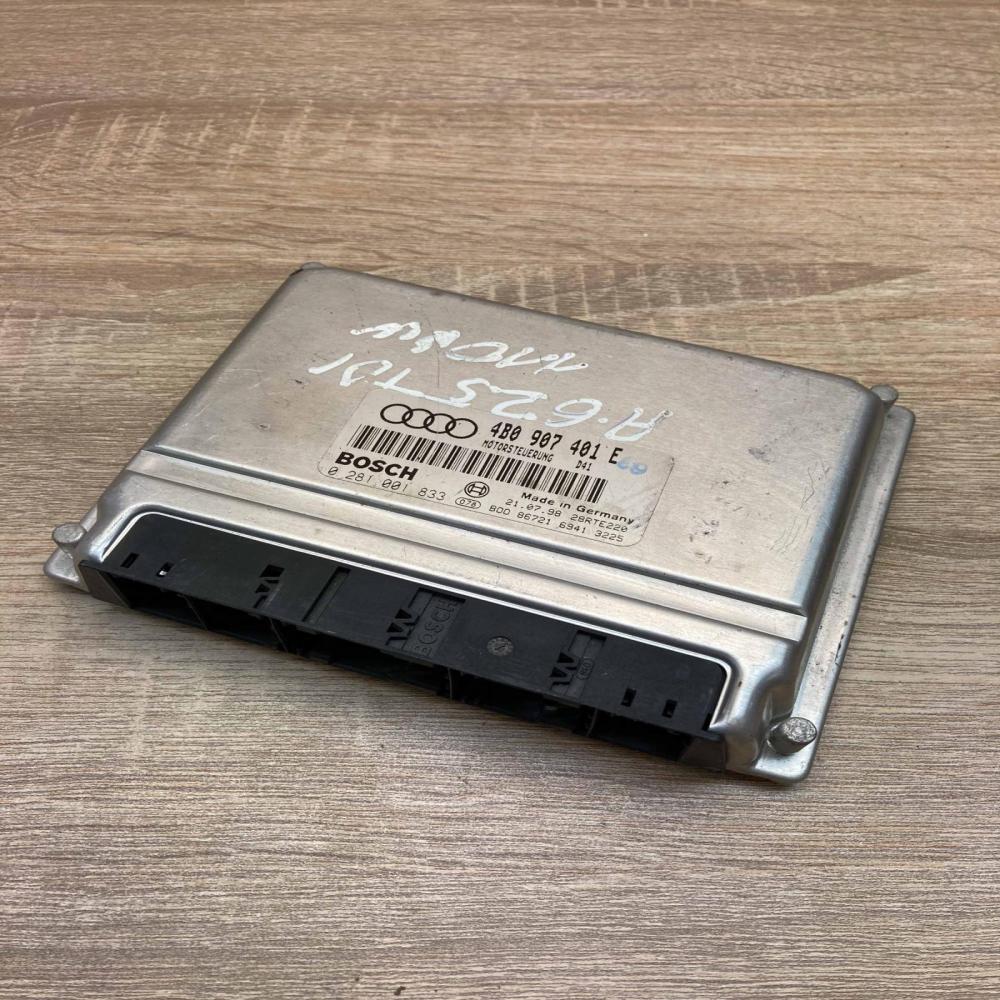 4B0907401E 0281001833  Engine control unit/module ECU Audi A6 S6 C5 4B