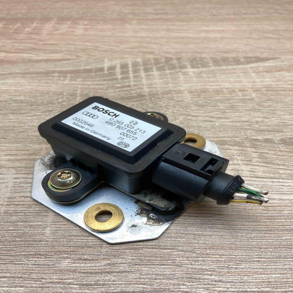 4B0907655 0265005213 Side ESP acceleration yaw rate sensor Audi A6 S6 C5 4B